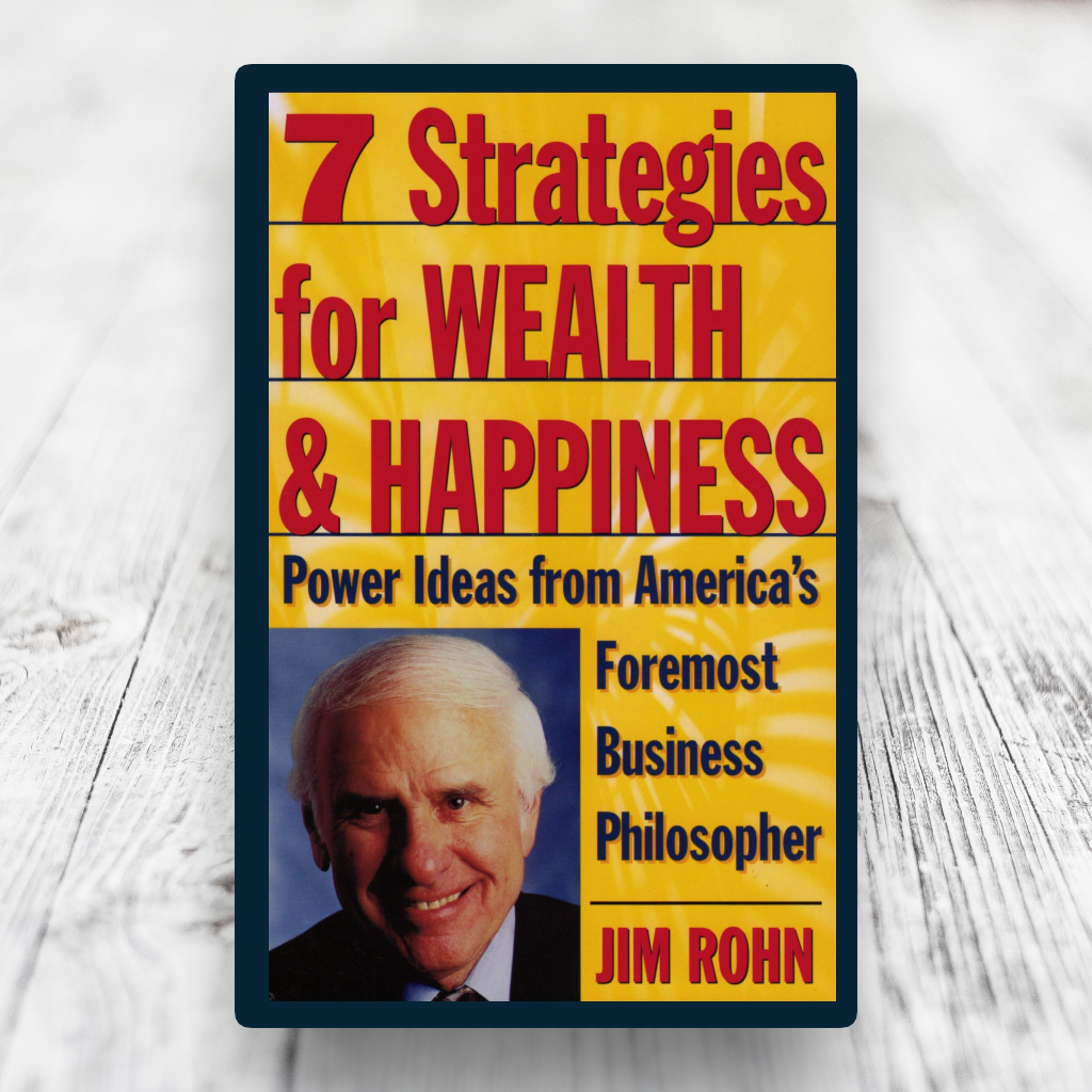 Cover of the book with famouse Jim Rohn 